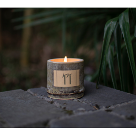 Fall House Home Decor Fragrance Wooden champagne Toast Candlewick Natural Bamboo Tube Soy Wax Scent Candle Jar Bamboo Candles