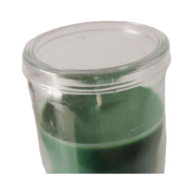 Cylinder Blister Cover Accessory Plastic Flip Top Cap Jars for Candles & Fragrances