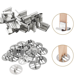 Wholesale DIY Wooden Wax Core Clip Cross Candle Wick Holder for Candles & Fragrance Accessories