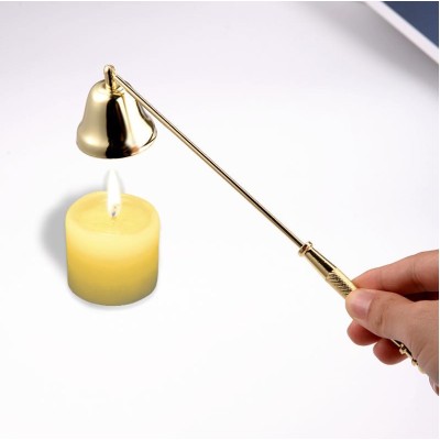 Stainless Steel Straight Tube Candle Snuffer Wick Trimmer Candles Cover Hand Tools Accessories Safely Extinguish