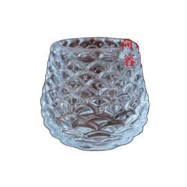 Cross-border new European pine cone candle cup candlestick romantic candlelight dinner props aromatherapy table decoration