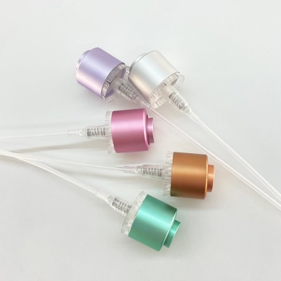 Wholesale Custom Fine Mist Sprayer Flip Top Cap Perfume Pump Head Children's Use Empty Perfume Bottle Plastic Aluminium