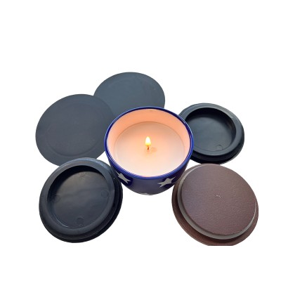 Eco-Friendly Custom-Made Candle Pp Lid Kitchen Plastic Food Storage Container Plastic Lid With Silicone Seal