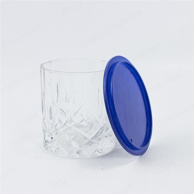 Wholesale Custom Colorful Thin Candle Cap Black Silver Plastic Candle Lids Flat Plastic Cover for Candle Jars