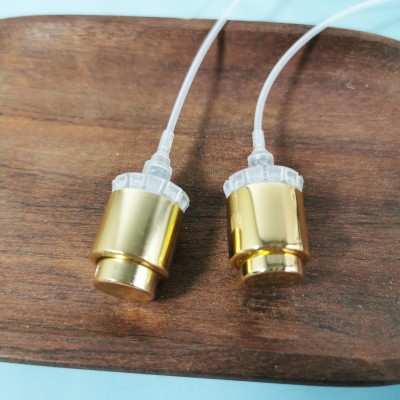 Luxury Fragrance Accessories Round Square Glass Perfume Sprayer With Gold Silver Black Color