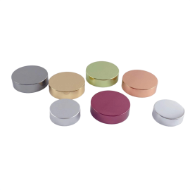 Hot Sale High Quality Colorful Candle Jar Aluminum Metal Lid Cover for Glass Plastic Jar