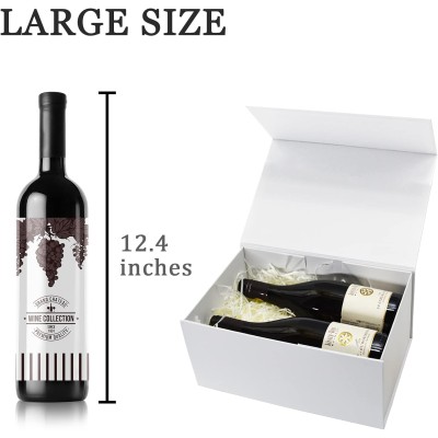 Luxury Black Recycled Rigid Cardboard Foldable Clothes Gift Boxes Custom Logo Packaging Shoe Paper Box