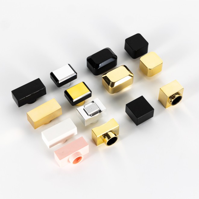 Wholesale Elegant Luxury Perfume Bottle Cap Fashion Classic ABS Plastic with Black Gold Pink Colors for Cosmetics Packaging