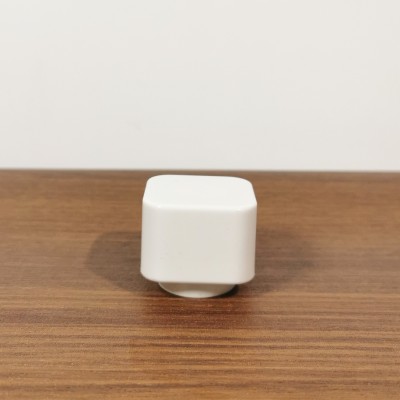 Square Luxury High End Golden Silver Black White Color Plastic Abs Perfume Cap
